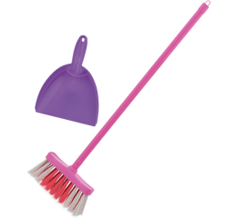 KIT INF.LIMPEZA VASSOURA E PA 55CM 323